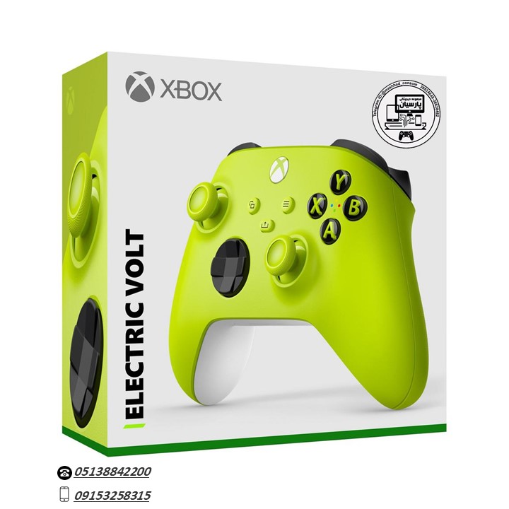 خرید دسته بازی xbox series سبز مشهد کنسول