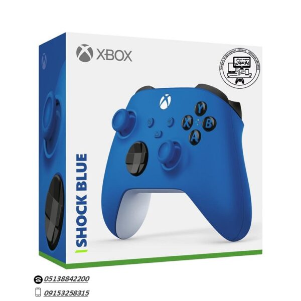 خرید دسته بازی xbox series آبی سفید کنسول