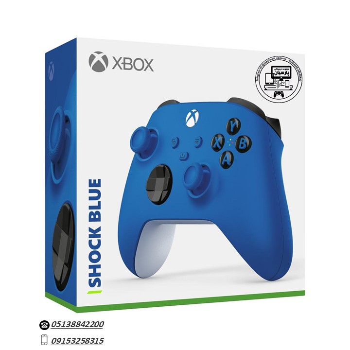 خرید دسته بازی xbox series آبی سفید کنسول