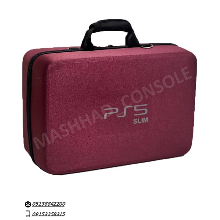 خرید کیف مسافرتی PS5 Sliim زرشکی مشهد کنسول