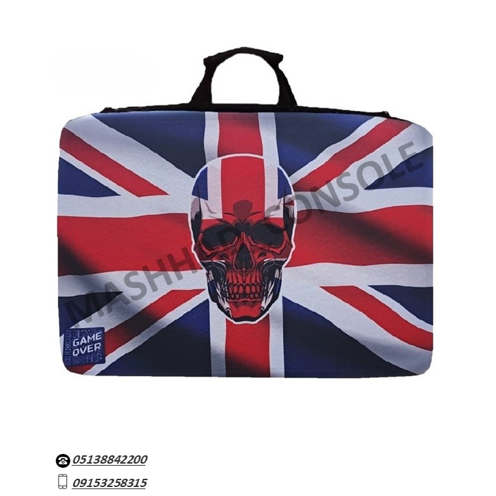 خریدکیف مسافرتی PS5 Fat طرح پرچم انگلیس مشهد کنسول