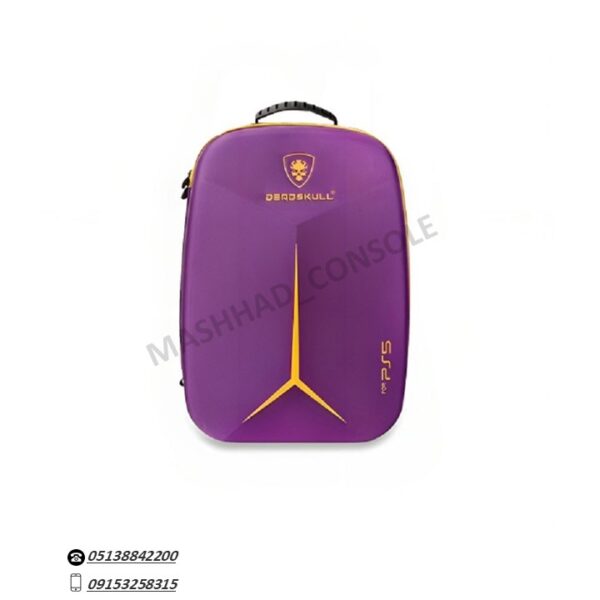 خرید کیف مسافرتی بنفش PS5 Slim DeadSkull مشهد کنسول