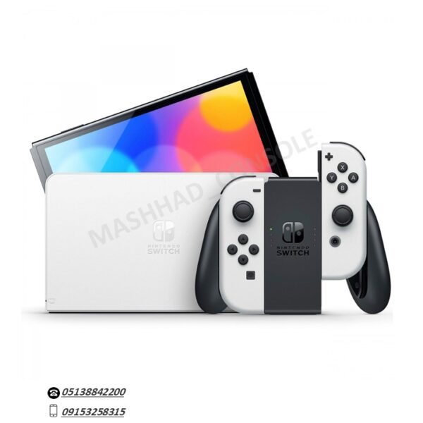 خرید کنسول بازی نینتندو مدل Switch - OLED white مشهد کنسول