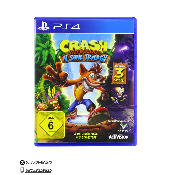 خرید بازی Crash trilogy مشهد کنسول