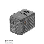 خرید تبدیل شارژ 65 وات پاورولوژی مدل Powerology Charger P65W3PD مشهد کنسول