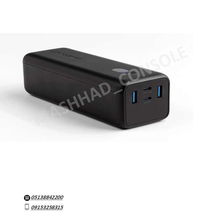 خرید پاوربانک Powerology dual usb C (30000میلی آمپر) مدل PPBCHA20 مشهد کنسول