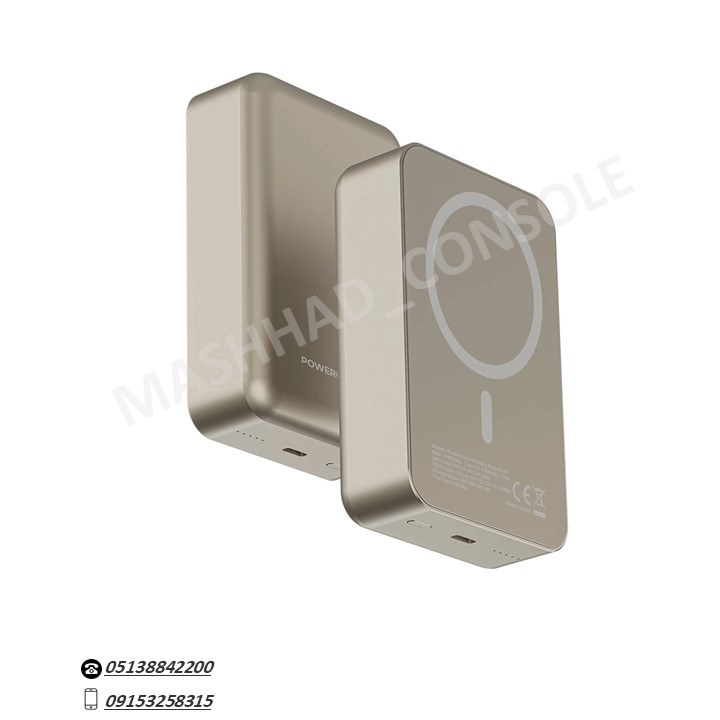 خرید پاوربانک Powerology magsafe (20000میلی آمپر) مدل PPBCHA33 مشهد کنسول