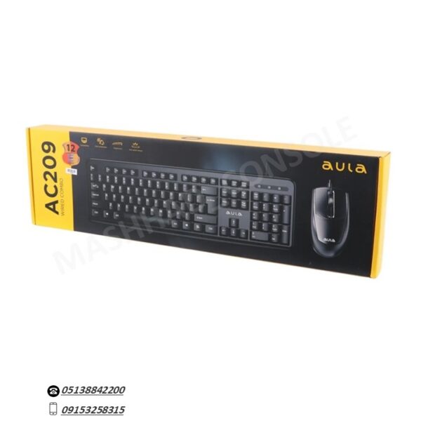 خرید ماوس و کیبورد AULA Ak209 مشهد کنسول
