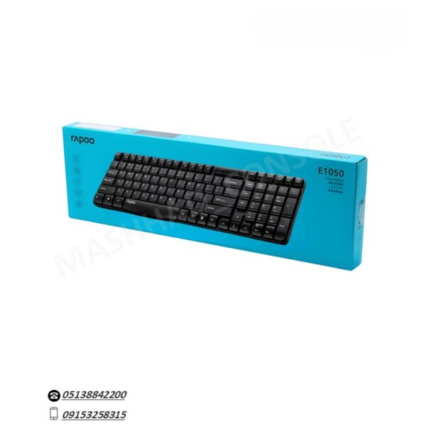 خرید کیبورد Rapoo E1050 مشهد کنسول