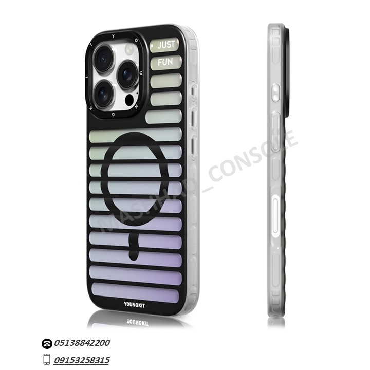 خرید گارد یانگ کیت Iphone 16 Max مدل Geek Color مشهد کنسول