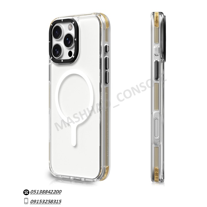 خرید گارد یانگ کیت Iphone 16 Max مدل Crystal Color مشهد کنسول