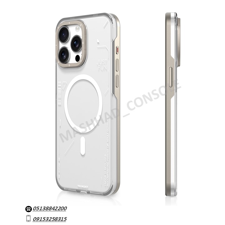 خرید گارد یانگ کیت Iphone 16 Max مدل Mecha مشهد کنسول