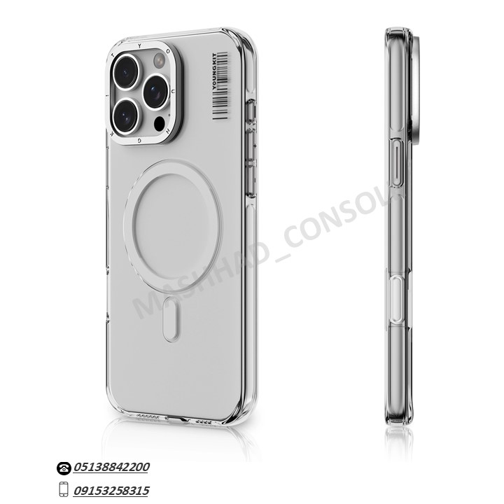 خرید گارد یانگ کیت Iphone 16 Pro مدل crystal shield مشهد کنسول