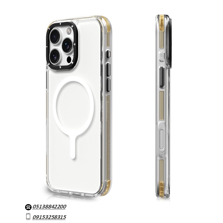 خرید گارد یانگ کیت Iphone 16 Pro مدل Crystal Color مشهد کنسول