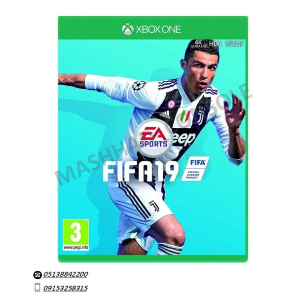 خرید دیسک بازی FIFA 19 ایکس باکس مشهد کنسول