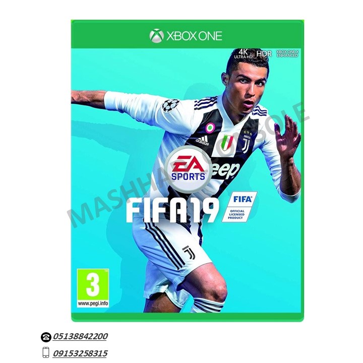 خرید دیسک بازی FIFA 19 ایکس باکس مشهد کنسول