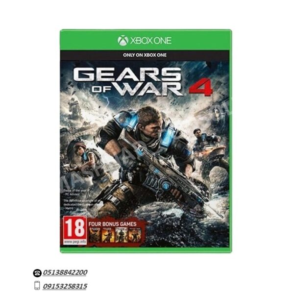 خرید دیسک بازی Gears Of War 4 ایکس باکس مشهد کنسول