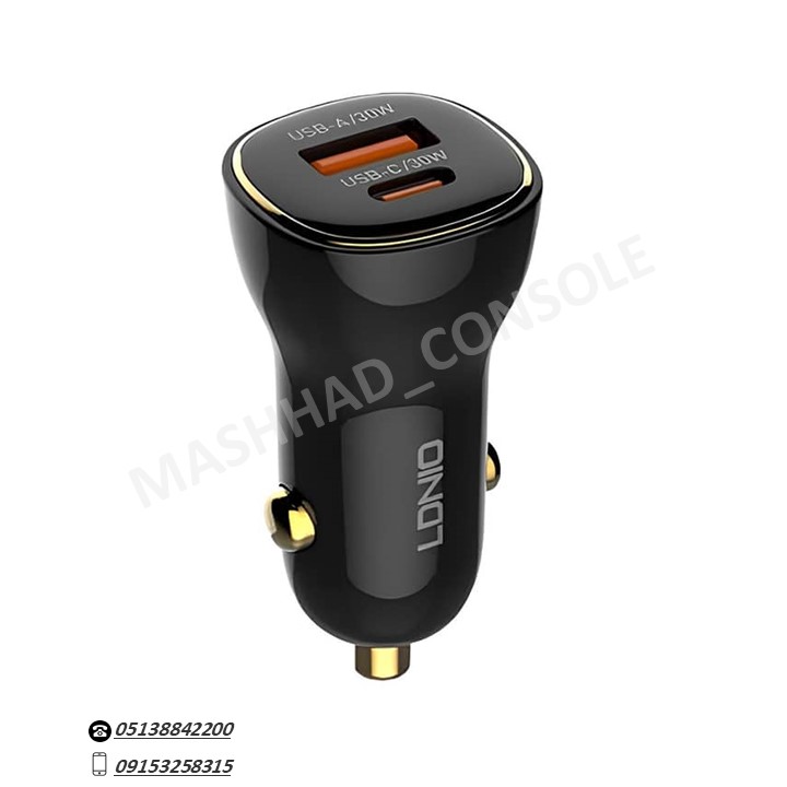 خرید فندکی LDNIO 60W مدل C103 مشهد کنسول