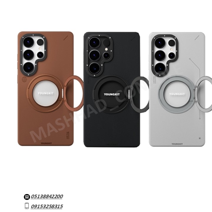 خرید گارد یانگ کیت Samsung S25 Ultra مدل Leather Stand مشهد کنسول