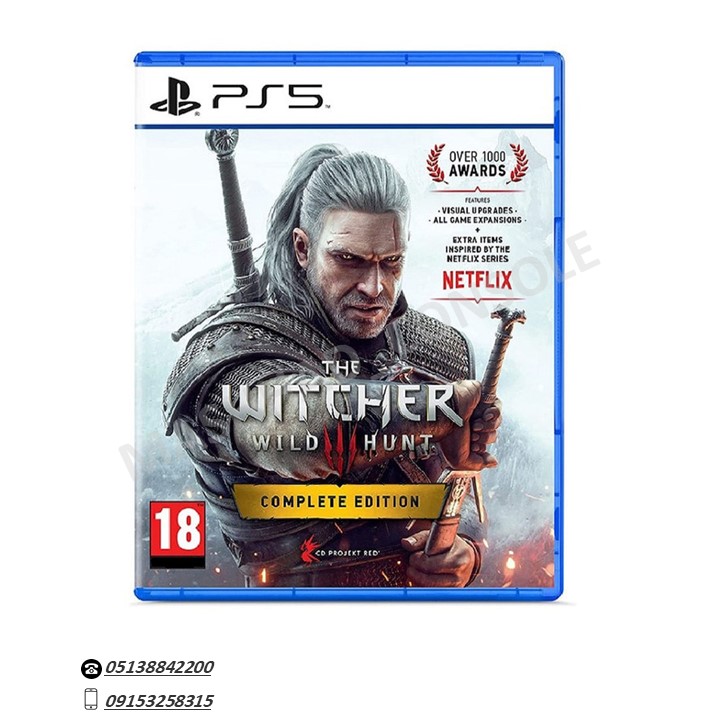 خرید دیسک بازی Witcher 3 Wild Hunt PS5 مشهد کنسول