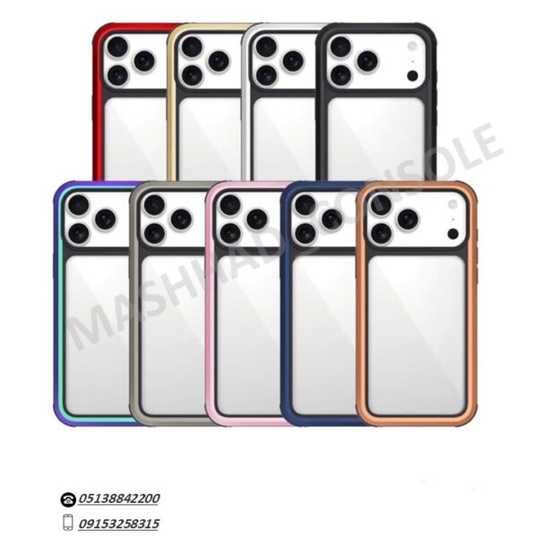 گارد Iphone 17 Pro مدل KDOO Ares مشهد کنسول