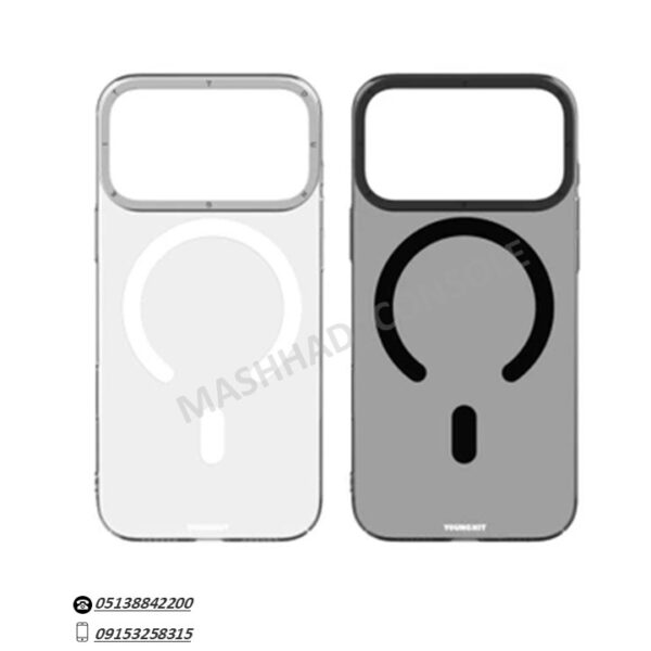 خرید گارد یانگ کیت Iphone 17 Max مدل Crystal Shield مشهد کنسول