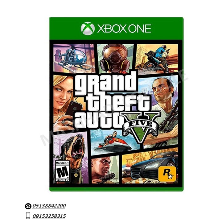 دیسک بازی GTA V Xbox One مشهد کنسول