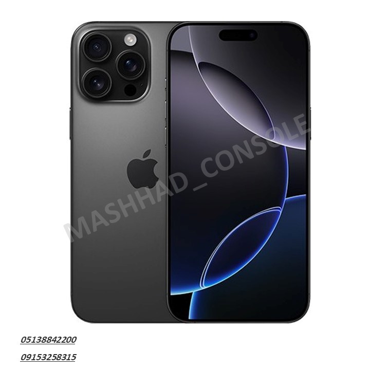 گوشی موبایل اپل IPHONE 16 Pro Max مشکی