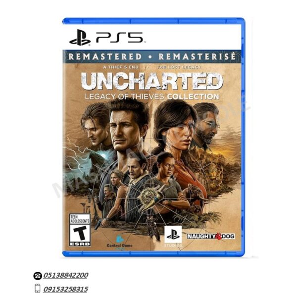 خرید دیسک بازی Uncharted Legacy Of Thieves Collection PS5 مشهد کنسول