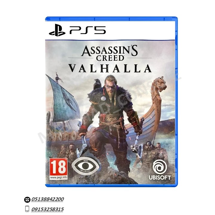 AssassinCreedValhalla-ps5-mashhadconsole خرید دیسک بازی Assassin Creed Valhalla PS5 مشهد کنسول