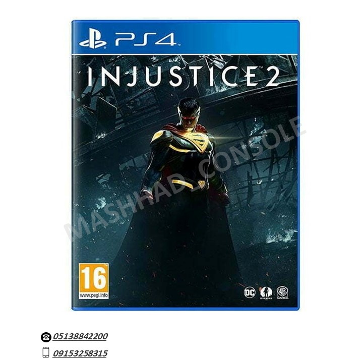 خرید دیسک بازی Injustice 2 PS4 مشهد کنسول