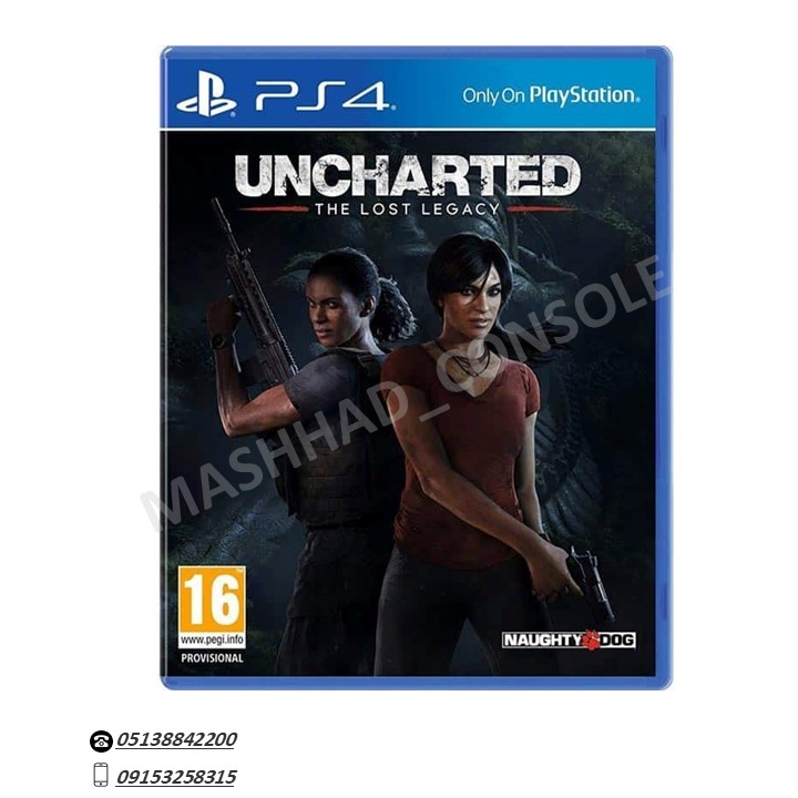 خرید دیسک بازی Uncharted Lost Legacy PS4 مشهد کنسول