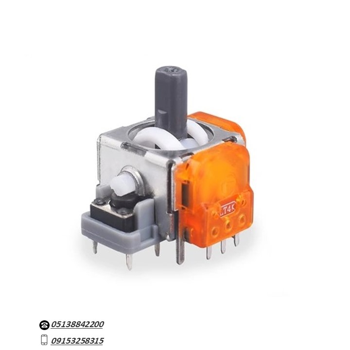 analog-tmr-ps5-mashhadconsole خرید آنالوگ دسته مگنتی TMR برای PS5 نارنجی مشهد کنسول