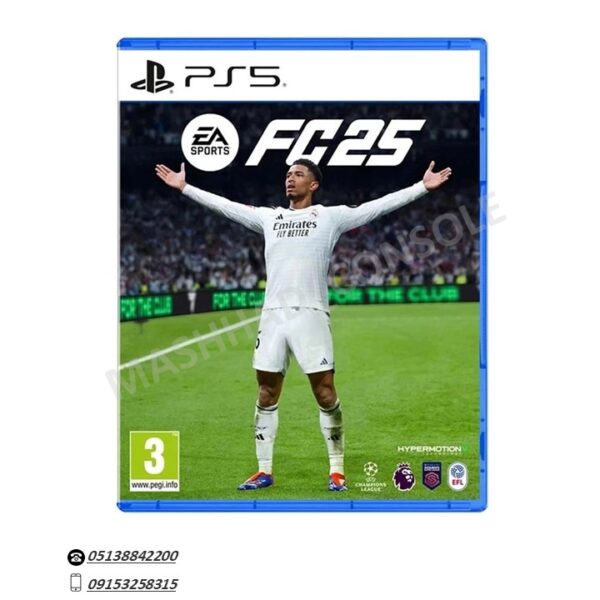 خرید دیسک بازی FC 25 PS5 کارکرده مشهد کنسول