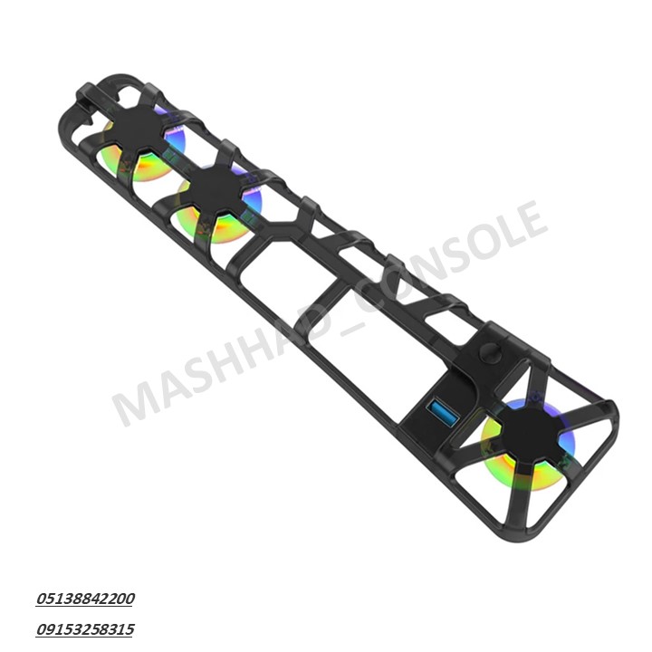 خرید فن خنک کننده PS5 Slim Dobe RGB مدل TP5_3538 مشهد کنسول