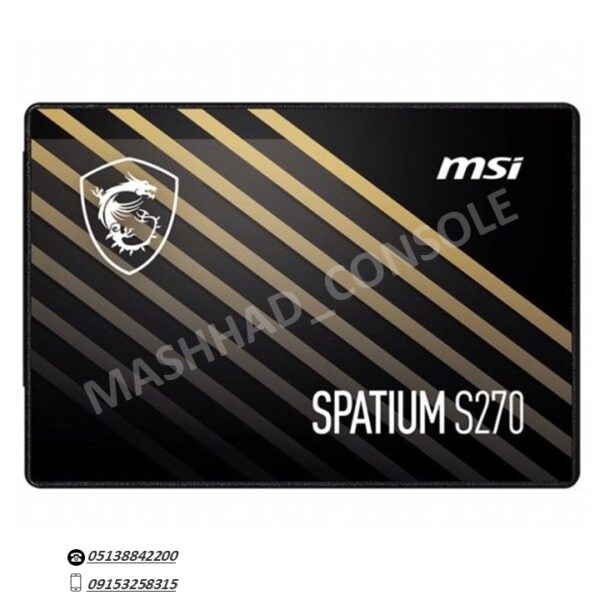 خرید هارد اینترنال MSi 240GB مدل SPATIUM S270 مشهد کنسول