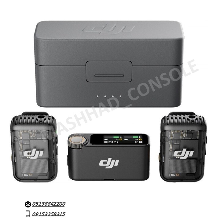 خرید میکروفون dji مدل mic 2 مشهد کنسول
