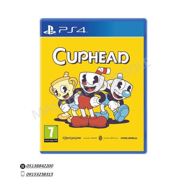 خرید دیسک بازی Cuphead PS4 مشهد کنسول
