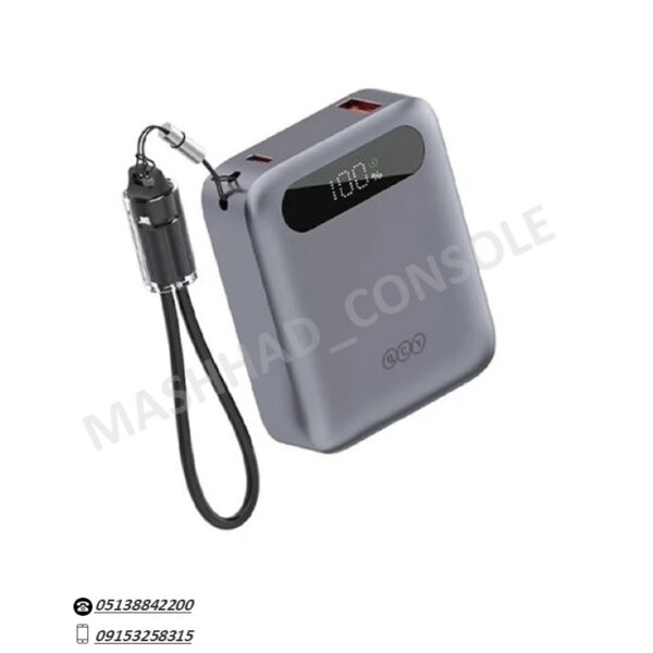 خرید پاوربانک QCY 10000 مدل PB20d مشهد کنسول