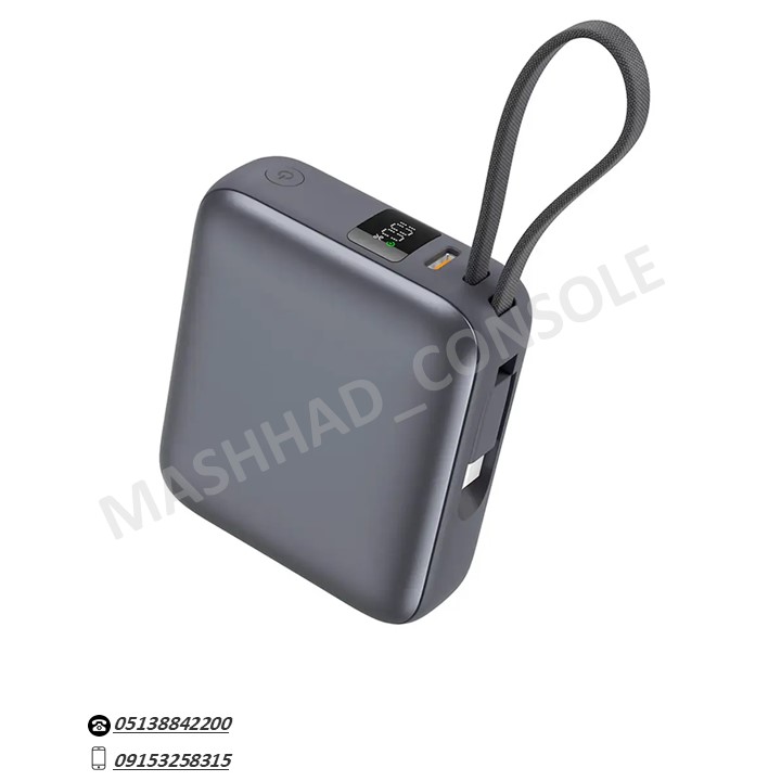 POWERBANK-PB20c-mashhadconsole خرید پاوربانک QCY 10000 مدل PB20c 35W مشهد کنسول