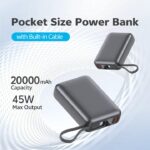 خرید پاوربانک QCY 20000 مدل PB20a مشهد کنسول